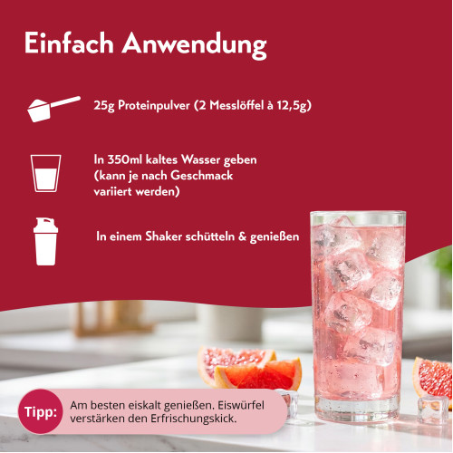 pureSGP Clear Protein Grapefruit, 500 g, PharmaSGP GmbH