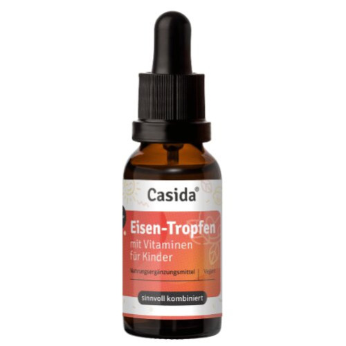 Eisen Tropfen Kinder mit Vitaminen, 20 ml, Casida GmbH