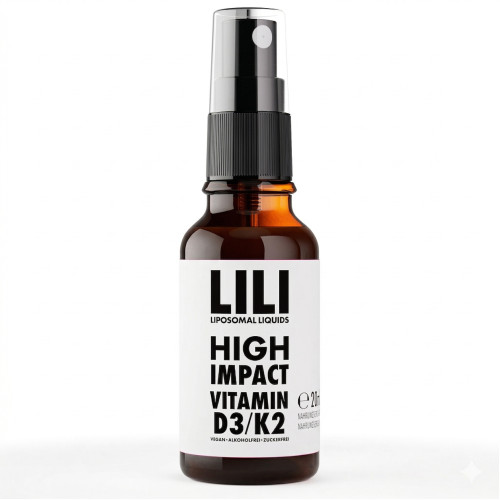 Vitamin D3 1000 IE K2 vegan liposomal, 20 ml, MedGoNET GmbH