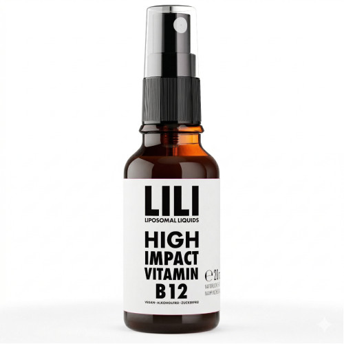 Vitamin B12 500 ug vegan liposomal, 20 ml, MedGoNET GmbH