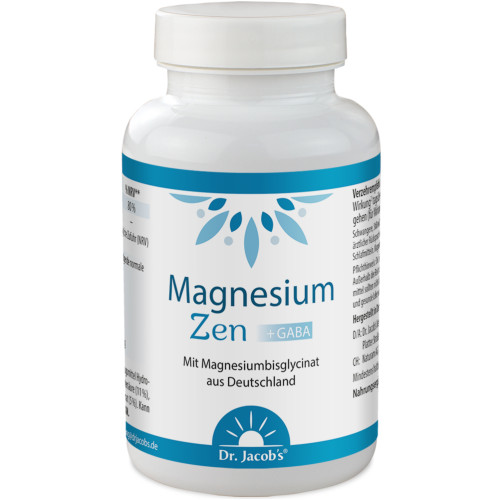 Magnesium Zen +GABA Magnesiumbisglycinat Dr.Jacobs, 90 Stk., Dr. Jacob's Medical GmbH