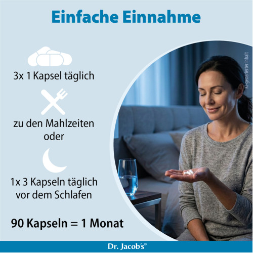 Magnesium Zen +GABA Magnesiumbisglycinat Dr.Jacobs, 90 Stk., Dr. Jacob's Medical GmbH