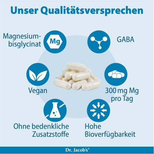 Magnesium Zen +GABA Magnesiumbisglycinat Dr.Jacobs, 90 Stk., Dr. Jacob's Medical GmbH