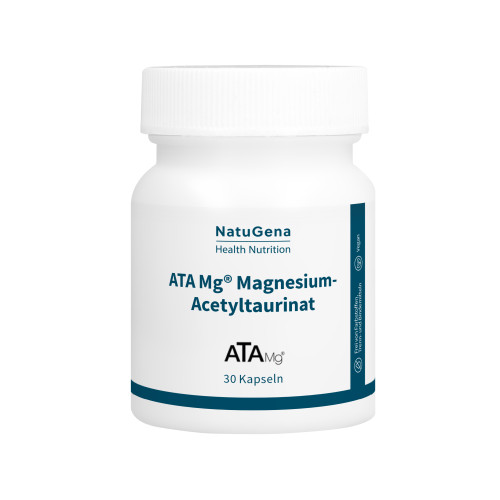 ATA Mg Magnesium-Acetyltaurinat vegan, 30 Stk., NatuGena GmbH