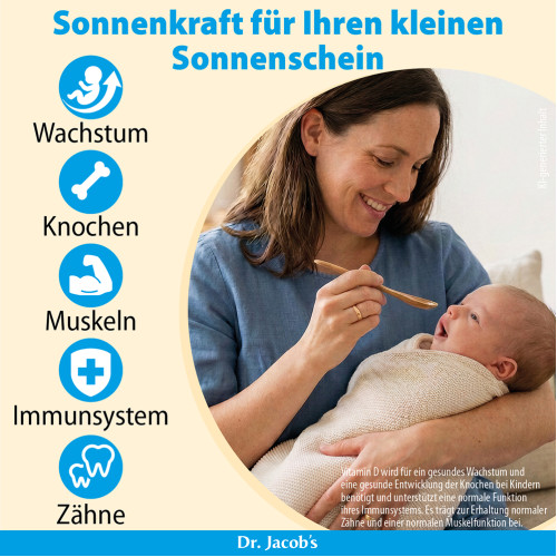 Vitamin D3 &Ouml;l Baby 400 IE 640 Tropfen Dr. Jacob's, 20 ml, Dr. Jacob's Medical GmbH