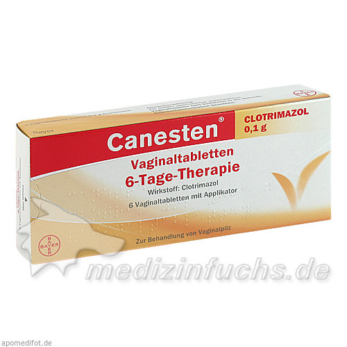 Canesten Vaginaltabletten 6TageTherapie hier günstig kaufen bei