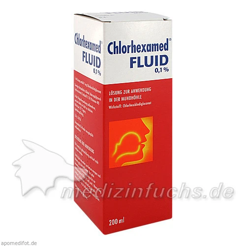 Chlorhexamed® Fluid 0,1 %, 200 ml, GSK-Gebro Consumer Healthcare GmbH