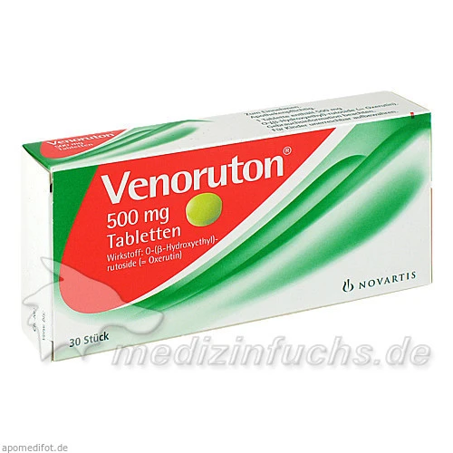 Venoruton® 500 mg, 30 Stk., GSK-Gebro Consumer Healthcare GmbH