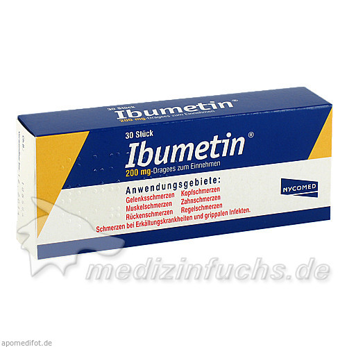 Ibumetin&reg; 200 mg, 30 Stk., Takeda GmbH