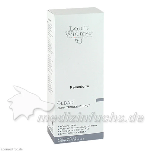 Louis Widmer Remederm Ölbad, 250 ml, 