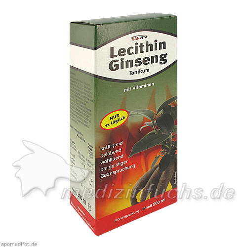 SANVITA Lecithin-Ginseng-Tonikum, 500 ml, Sanamed GmbH