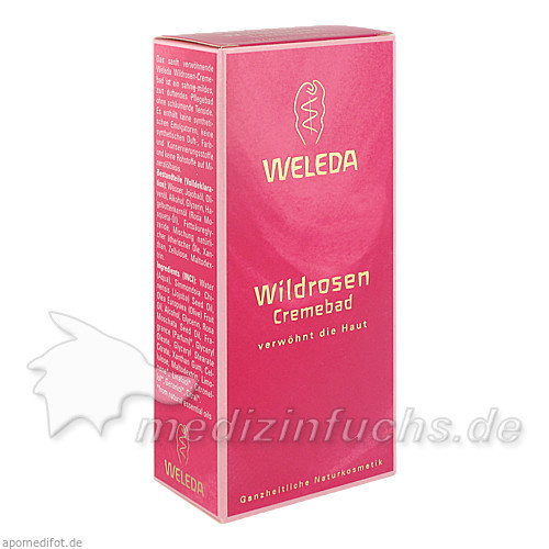 Weleda Wildrose Cremebad, 100 ml, 