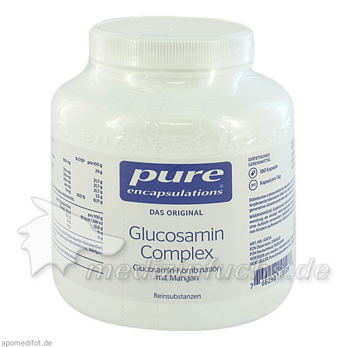 Pure encapsulations Kapseln Glucos Complex, 180 Stk., 