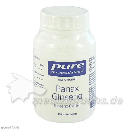 Pure Encapsulation Panax Ginseng Kapseln, 60 Stk., PRO MEDICO HANDELS GMBH