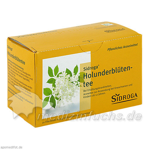 Sidroga&reg; Holunderbl&uuml;tentee, 20 Stk., Siemens & Co Pharma Ges.m.b.H.