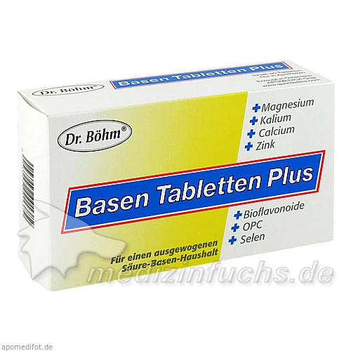 Dr. Böhm® Basen Tabletten Plus, 60 Stk., Apomedica Pharmazeutische Produkte GmbH