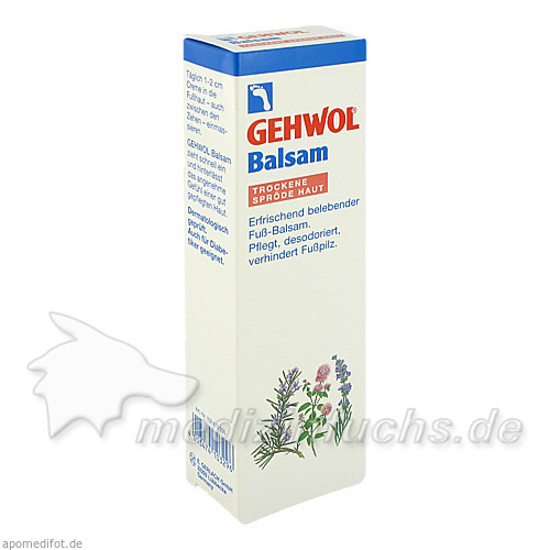 Gehwol Balsam trockene Haut, 75 ml, 