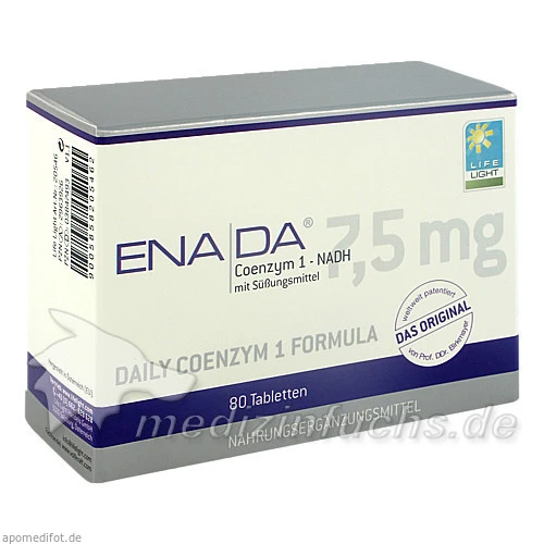 ENADA&reg; Coenzym 1 - NADH, 80 Stk., Apozen Vertriebs GmbH