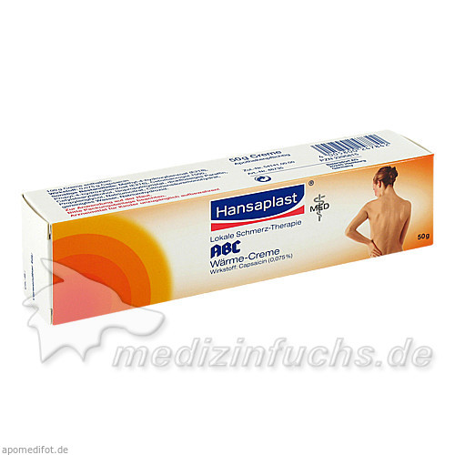 Hansaplast ABC Lokale Schmerz Therapie W rme Creme 50 G 