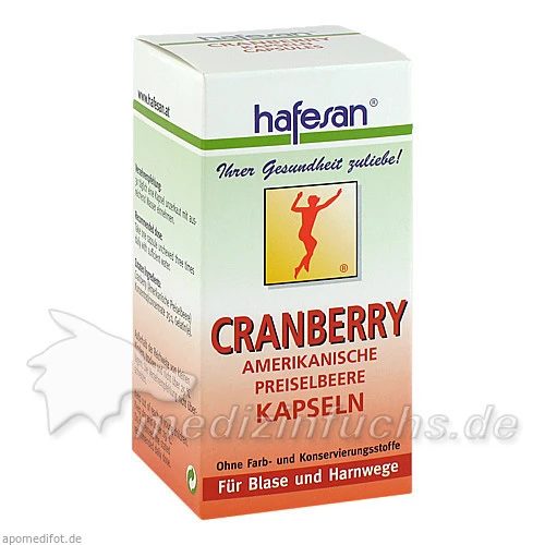 Hafesan Cranberry Kapseln, 60 Stk., REFORM U DIAETPRODUKTE