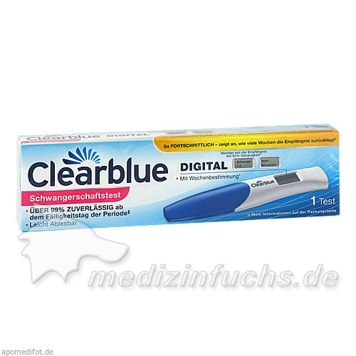 Clearblue Schwangerschaftstest Conception 1, 1 Stk., ratiopharm Arzneimittel Vertriebs-GmbH