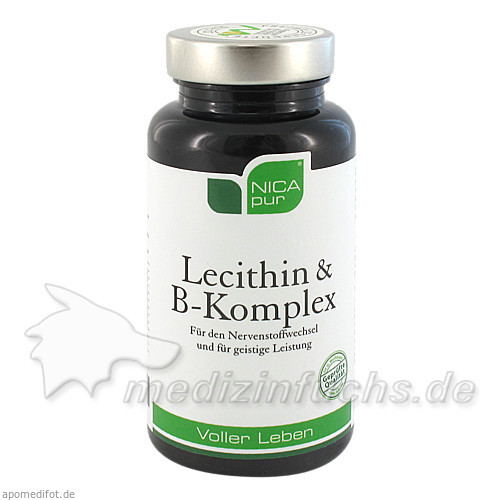 NICApur&reg; Lecithin & B-Komplex, 60 Stk., NICApur Supplements GmbH & Co KG