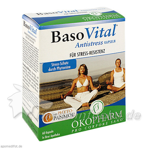 Baso Vital&reg; Antistress Kapseln, 60 Stk., &Ouml;kopharm GmbH