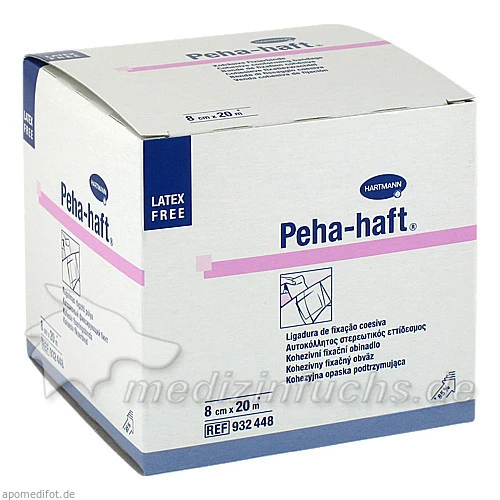 Peha-haft kohäsive Fixierbinde 8 cm x 20 m, 1 Stk., HARTMANN PAUL GES M B H