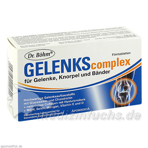 Dr. Böhm® Gelenks complex, 60 St, Apomedica Pharmazeutische Produkte GmbH