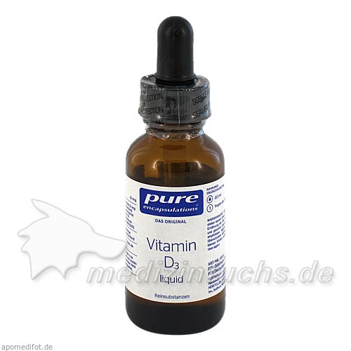 Pure Encapsulations Vitamin D3 Liquid, 22,5 ml, PRO MEDICO HANDELS GMBH