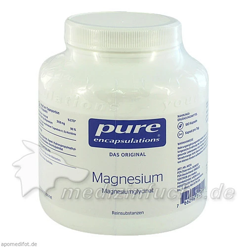 Pure encapsulations Kapseln Magnesium Glycinat, 180 Stk., 