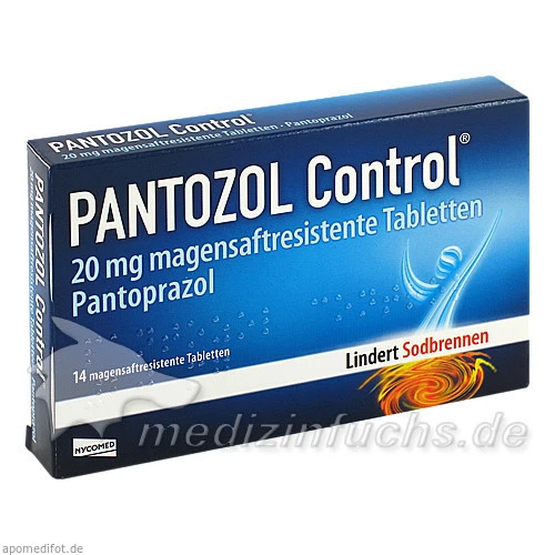 Pantozol-Control® 20 mg, 14 Stk., Takeda GmbH
