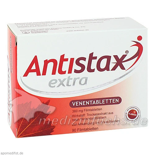 Antistax® 360 mg, 90 St, Boehringer Ingelheim RCV GmbH & Co KG