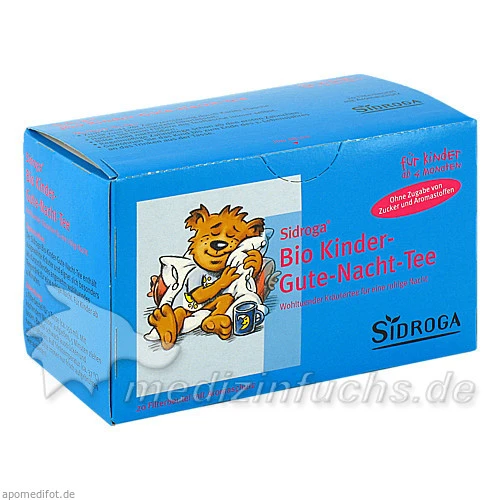 Sidroga Bio Kinder-Gute-Nacht Tee, 20 Btl., Siemens & Co Pharma Ges.m.b.H.