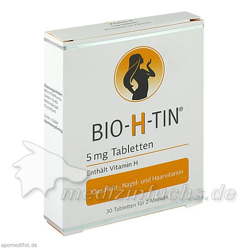 BIO-H-TIN&reg; 5 mg f&uuml;r 2 Monate, 30 Stk., Dr. R. Pfleger Chemische Fabrik GmbH