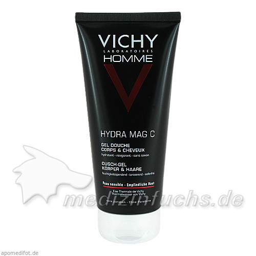 Vichy Homme Hydra Mag-C Duschgel, 200 ml, VICHY