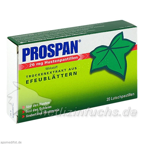 PROSPAN&reg; 26 mg Hustenpastillen, 20 Stk., Sanova Pharma GesmbH