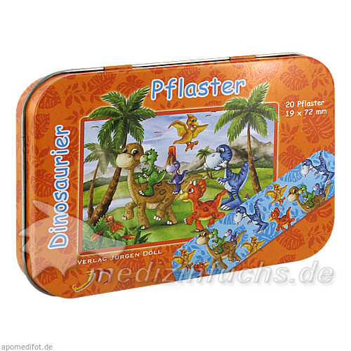 Kinderpflaster Dinosaurier, 20 Stk., Kinderpflaster Dinosaurier, 20 Stk.,
