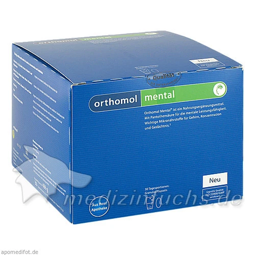 Orthomol Mental Gran+kps, 30 Stk., 