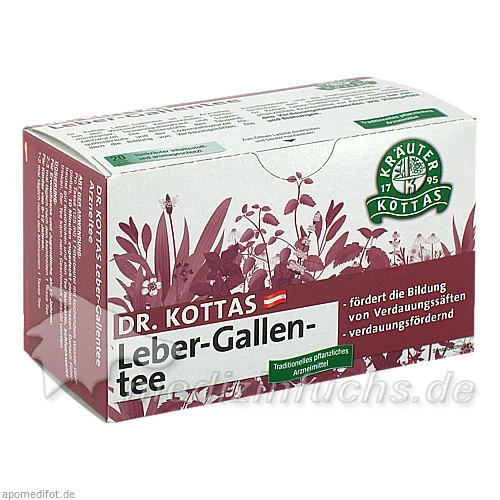 DR. KOTTAS Leber-Gallentee, 20 Stk., Kottas Pharma GmbH