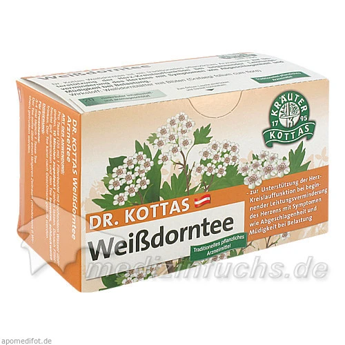 Dr. Kottas Weisdorntee, 20 St, Kottas Pharma GmbH