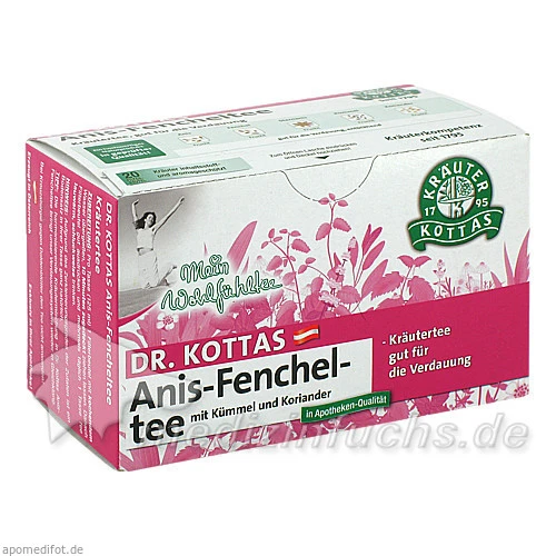 Dr. Kottas Anis-Fenchel-tee, 20 Stk., Kottas Pharma GmbH