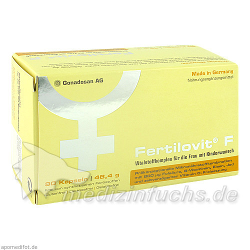 Fertilovit Kapseln F, 90 Stk., 