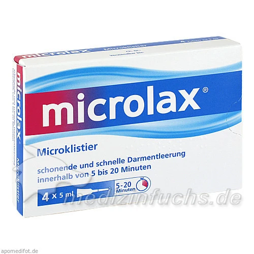 MICROLAX&reg; Microklistier, 4 Stk., Johnson & Johnson GmbH