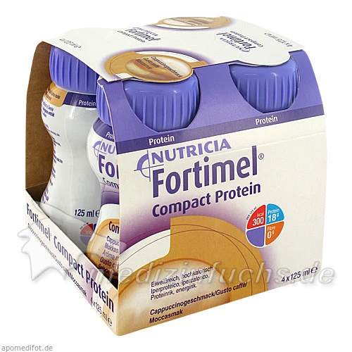 Fortimel Compact Protein Cappuccino, 4 Stk., 