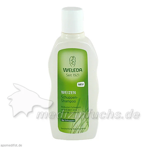 Weleda Shampoo Weizen Schuppen, 190 ml, 