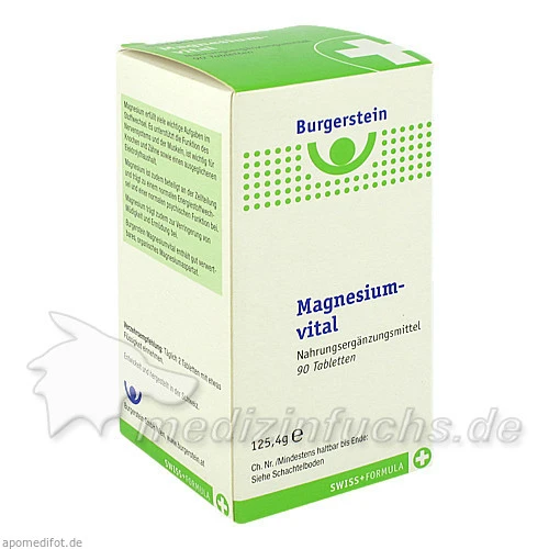 Burgerstein Magnesiumvital, 90 Stk., Burgerstein Oesterreich GmbH