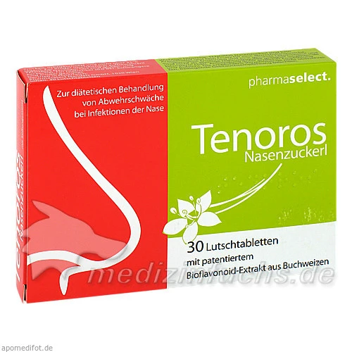 Tenoros Nasenzuckerl Lutschtabletten, 30 Stk., Pharmaselect Handels GmbH