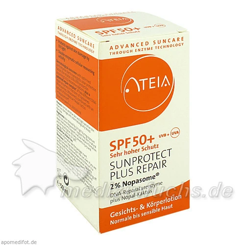 ATEIA® SPF 50+ Sunprotect Plus Repair, 50 ml, Kwizda Pharmahandel GmbH