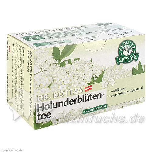 Dr. Kottas Holunderblütentee, 20 Btl., 